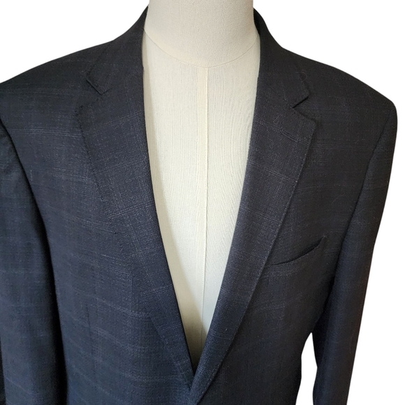 Kenneth Cole AWEARNESS 2-Piece Dark Gray Suit – Jacket 46 Long / Pants 40W - Picture 3 of 16